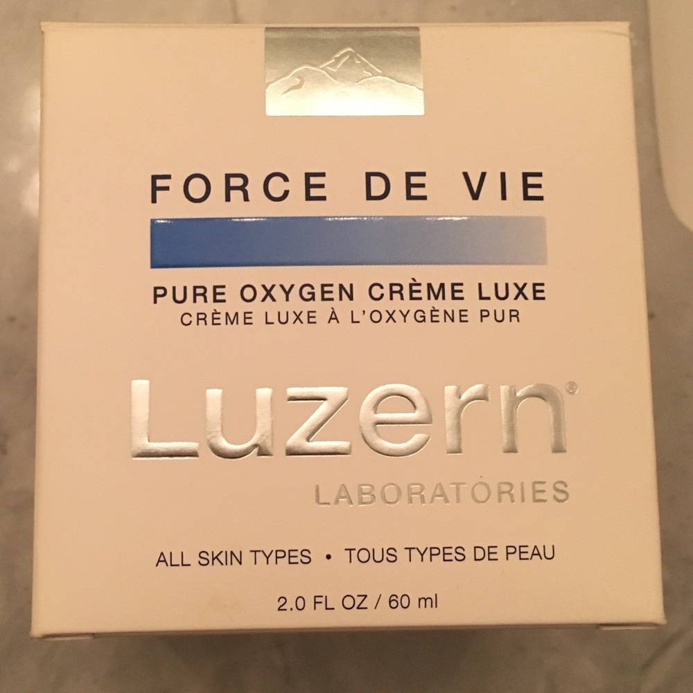 NIB! Luzern Force De Vie pure oxygen creme luxe